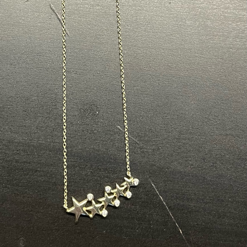 Melinda Maria Star Cluster Necklace